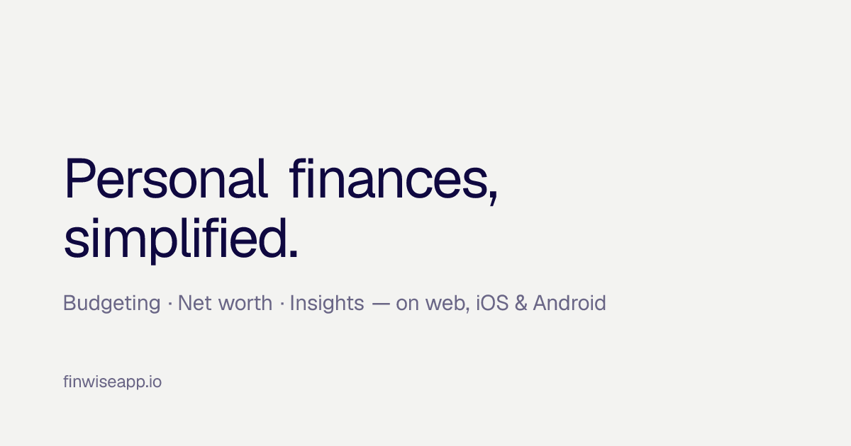 Finwise App - photo 1